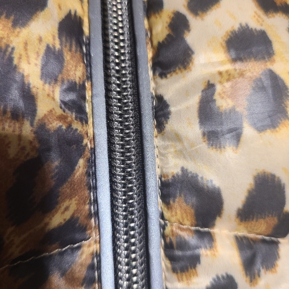 HP👌💫 NOIZE Claire Cheeta Animal Print jacket long M - Picture 8 of 13